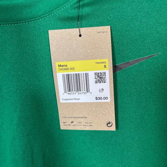 Nike Men S Dri-Fit Legend Fitness T-Shirt pine green Small - Picture 4 of 7
